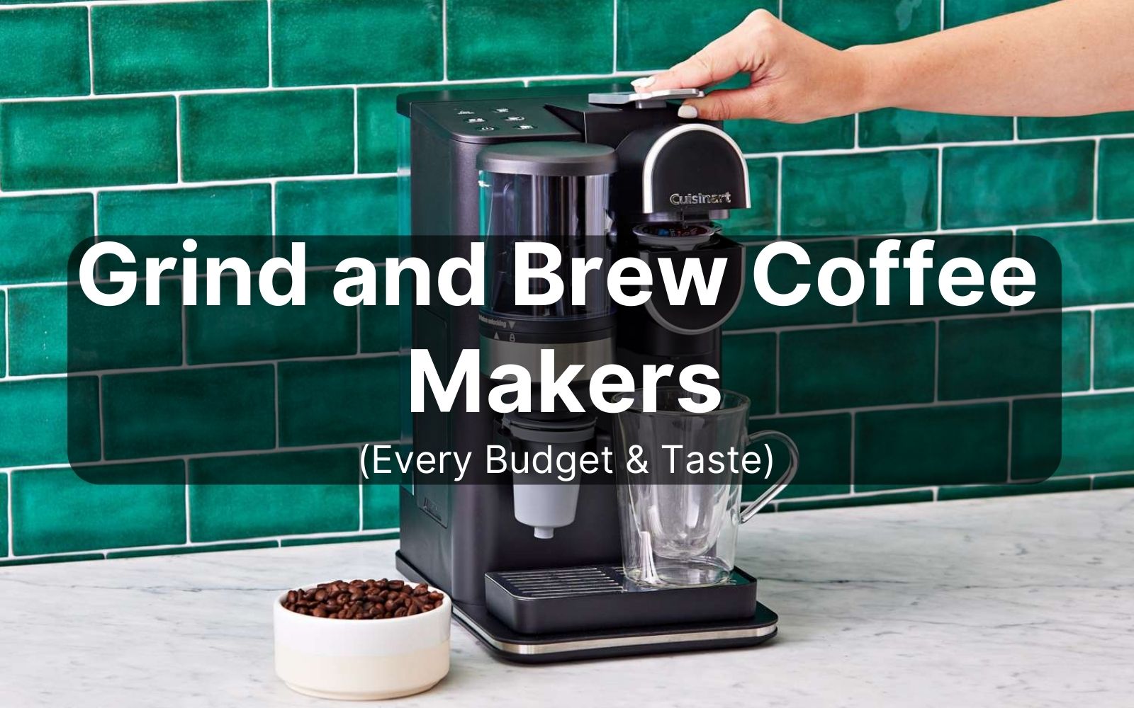 Grind and brew coffee machine